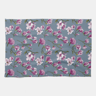 Magnolia bloesem keukenhanddoeken