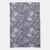 Magnolia bloesem keukenhanddoeken (Verticaal)