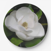 Magnolia Bloesem Papieren Bordje (Voorkant)