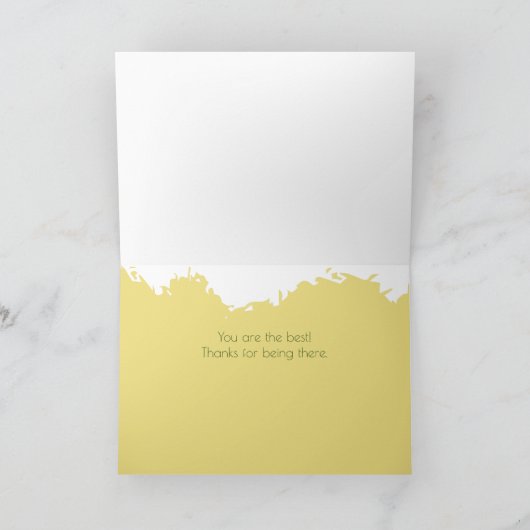 Magnolia Bloom 5 x 7 inch Bedankkaart (Binnen)