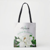 Magnolia Bloom | Het leven is prachtig | Gepersona Tote Bag (Voorkant)