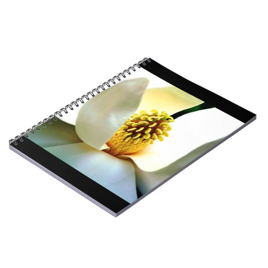 Magnolia Bloom Macro Notitieboek (Linkerzijde)