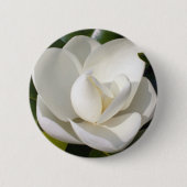 Magnolia Bloom Ronde Button 5,7 Cm (Voorkant)