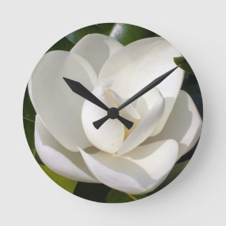 Magnolia Bloom Ronde Klok
