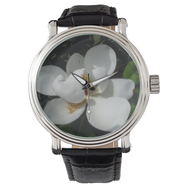 Magnolia Bloom Watch Horloge (Voorkant)
