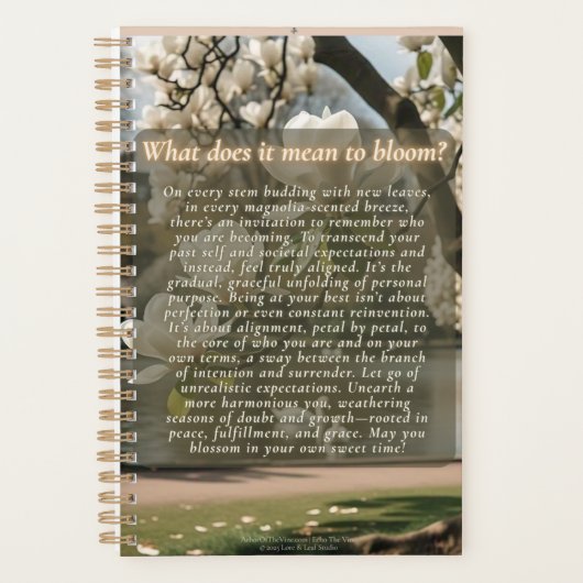 Magnolia Blooms Planner (Voorkant)