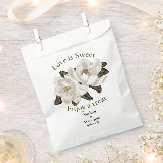 Magnolia blosans bedankzakje (Geknipt)