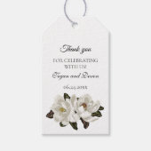 Magnolia blosans cadeaulabel (Voorkant)