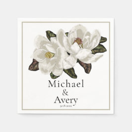 Magnolia blosans servet