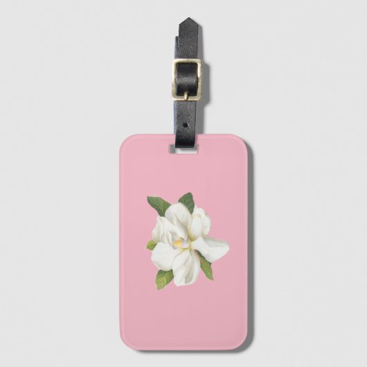 Magnolia Blossom Bagagelabel (Voorkant (verticaal))