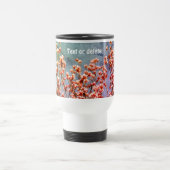 Magnolia Blossom Blue Sky Floral Art Reisbeker (Center)