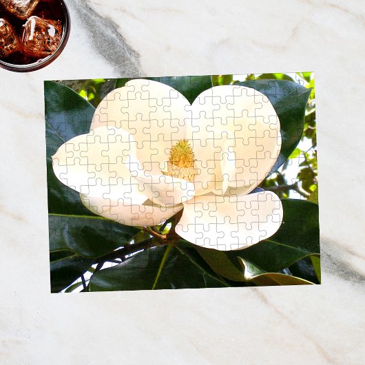 Magnolia Blossom Botanische Boom - Bloem Legpuzzel