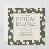 Magnolia Blossom Bridal Brunch Uitnodiging (Voorkant)