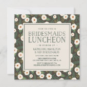 Magnolia Blossom Bridesmaids Luncheon Uitnodiging (Voorkant)