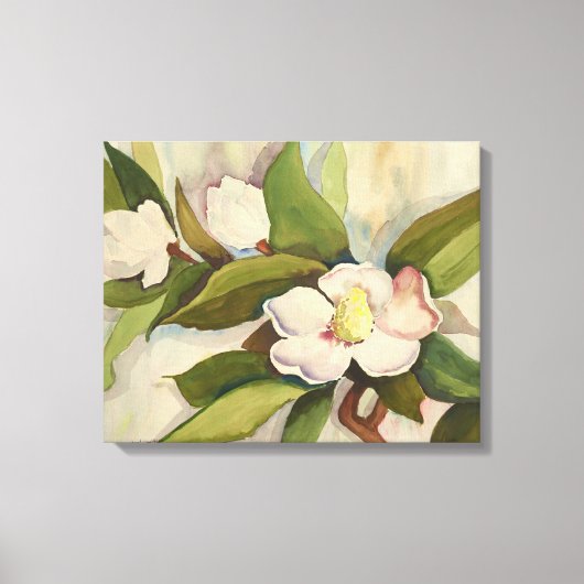 Magnolia Blossom Canvas Afdruk (Voorkant)