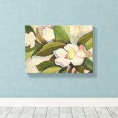 Magnolia Blossom Canvas Afdruk (Insitu (Houten vloer))