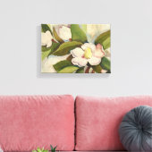 Magnolia Blossom Canvas Afdruk (Insitu (Woonkamer))