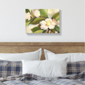 Magnolia Blossom Canvas Afdruk (Insitu (Slaapkamer))