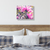 Magnolia Blossom Canvas Afdruk (Insitu (Slaapkamer))