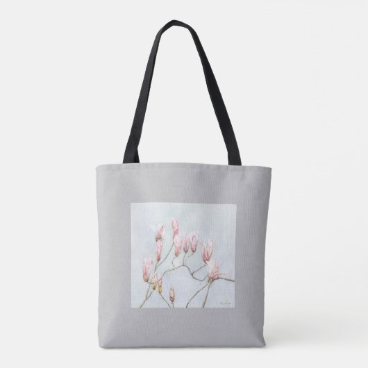 Magnolia Blossom Canvas tas (Achterkant)