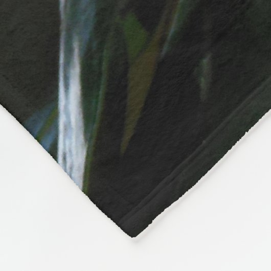 Magnolia Blossom Fleece Deken (Hoek)