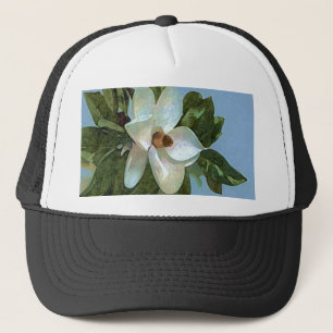 Magnolia Blossom Flower Trucker Pet