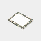 Magnolia Blossom gepersonaliseerd Post-it® Notes (Schuin)