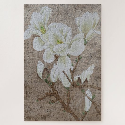 Magnolia Blossom Legpuzzel (Verticaal)