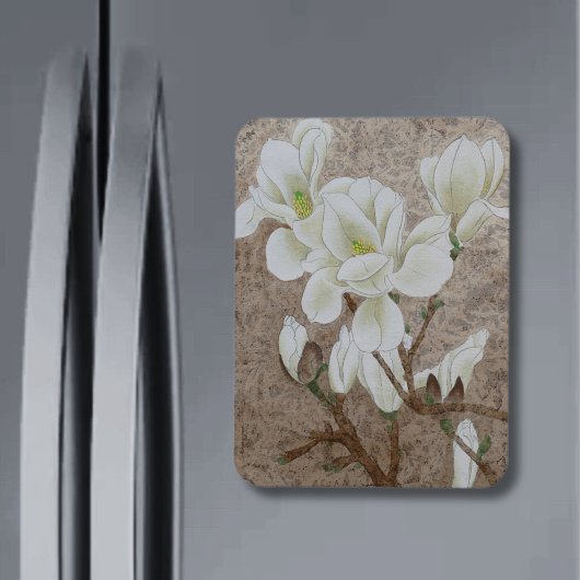 Magnolia Blossom Magneet