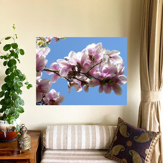 Magnolia Blossom Perfect Poster