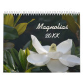 Magnolia Blossom - Prachtige fotografische Floral Kalender (Hoes)