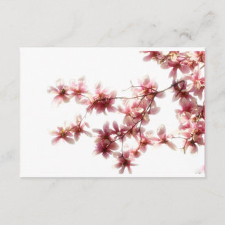 Magnolia Blossom RSVP-kaart RSVP Kaartje