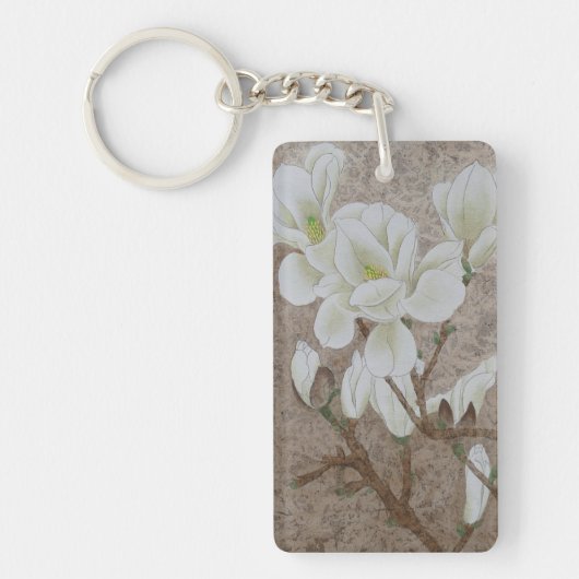 Magnolia Blossom Sleutelhanger (Voorkant)