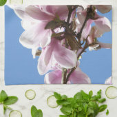 Magnolia Blossom Theedoek (Gevouwen)