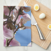 Magnolia Blossom Theedoek (Quarter Fold)