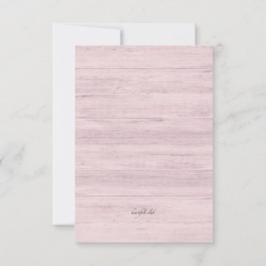 Magnolia Blossom - Uitnodiging (Achterkant)