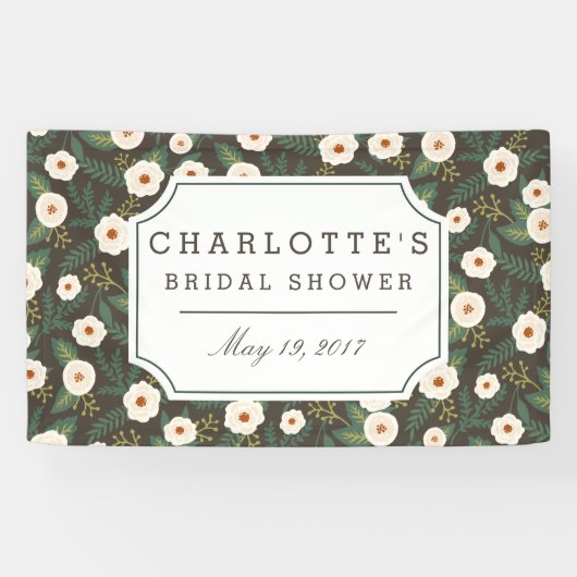 Magnolia Blossom Vrijgezellenfeest Spandoek (Horizontaal)