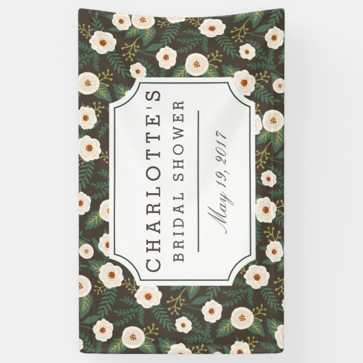 Magnolia Blossom Vrijgezellenfeest Spandoek (Verticaal)