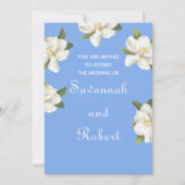 Magnolia Blossom Wedding Kaart (Voorkant)