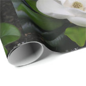 Magnolia Blossom Wrapping Paper Cadeaupapier (Rol Hoek)
