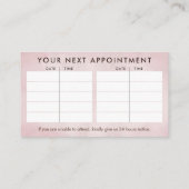 Magnolia Blossom Yin Yang Tree Visitekaartje (Achterkant)