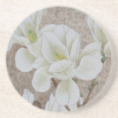 Magnolia Blossom Zandsteen Onderzetter (Voorkant)