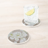 Magnolia Blossom Zandsteen Onderzetter (Zijkant)