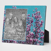 Magnolia Blossoms Blue Sky Art Voeg je eigen foto  Fotoplaat (Zijkant)