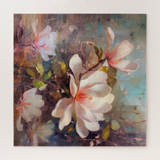 Magnolia Blossoms Fine Art Legpuzzel (Horizontaal)
