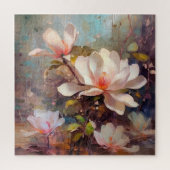 Magnolia Blossoms Fine Art Legpuzzel (Verticaal)
