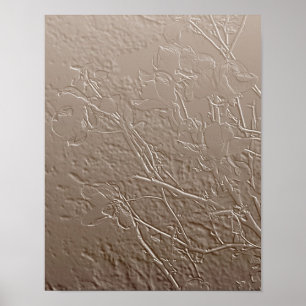 Magnolia Blossoms Floral Art Design Poste Poster