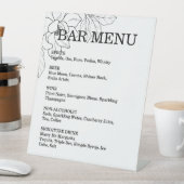 Magnolia Blue Reclamebord Met Voetstuk (Insitu)