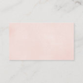 Magnolia blush baby shower diaper raffinagekaarten informatiekaartje (Achterkant)