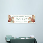 Magnolia Blush - Bruiloft Banner - 2.5' x 8' (Beurs)